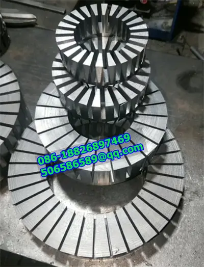 disk motor staor lamination manufacture