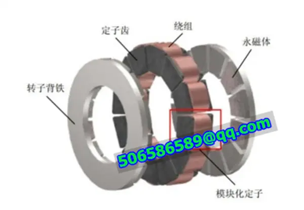 Electrical Characteristics Of Yokeless Axial Flux Motor Stator