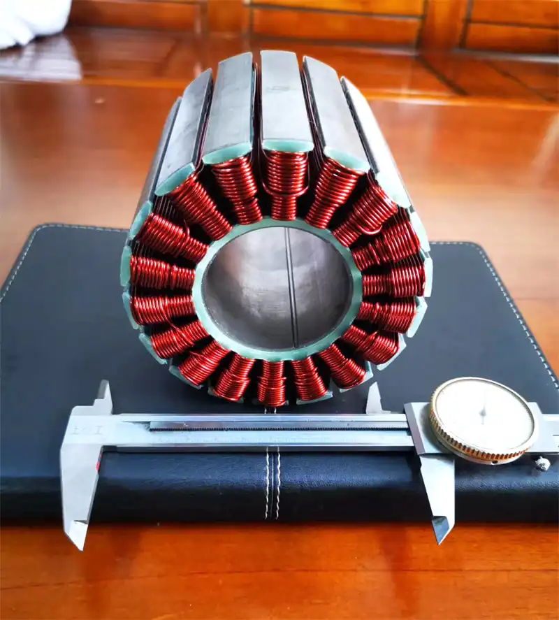 Stator and rotor Coil Winding
